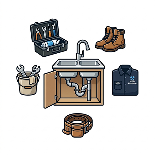 Professional handyman mounting a flat-screen TV securely on a living room wall in Toronto home